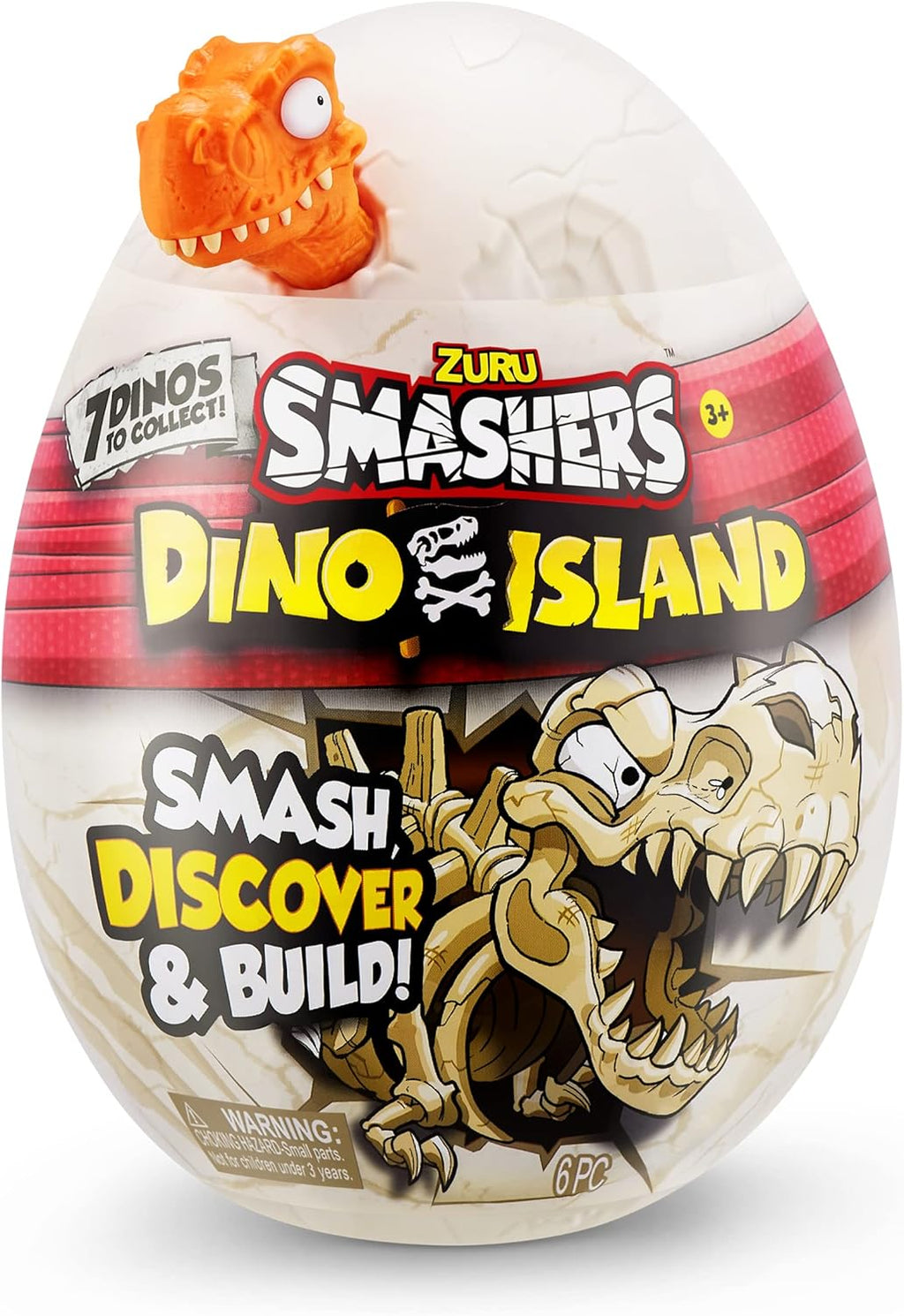 SMASHERS - DINO ISLAND MYSTERY EGG ASST