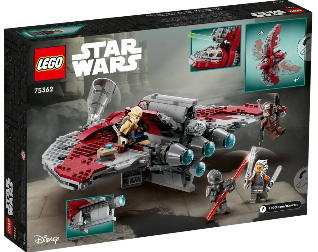 LEGO STAR WARS - AHSOKA TANO'S T-6 JEDI SHUTTLE #75362
