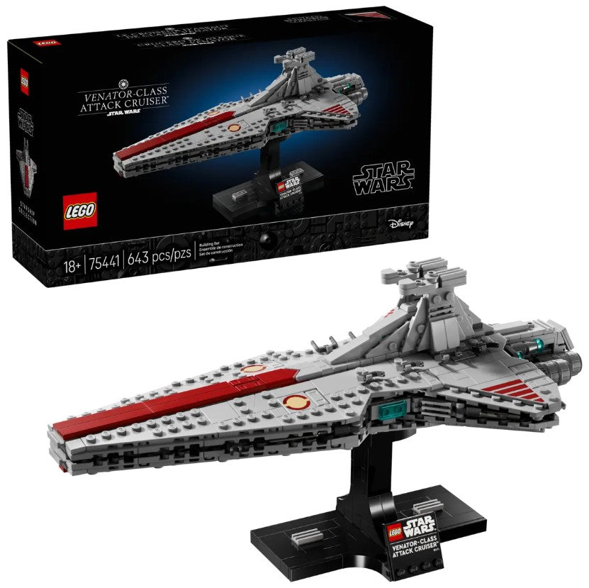LEGO STAR WARS - LE CROISEUR D'ASSAUT DE CLASSE VENATOR #75441