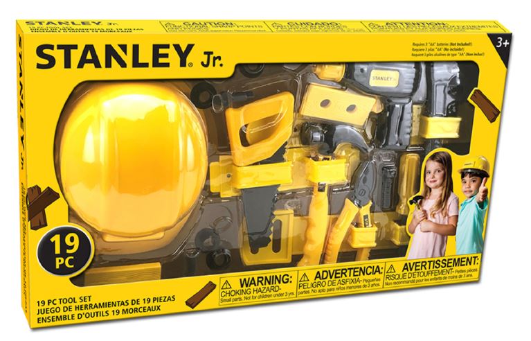 STANLEY JR. - MEGA ENSEMBLE D'OUTILS 19 PIÈCES