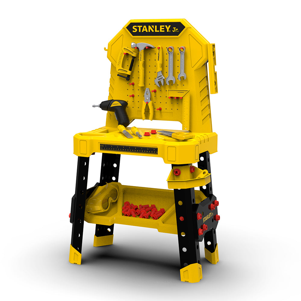 STANLEY JR. - ÉTABLI DE CONSTRUCTION AVEC MINI PERCEUSE ET OUTILS