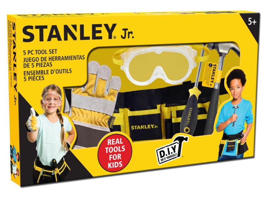 STANLEY JR. - ENSEMBLE D'OUTILS DÉBUTANT 5 PIÈCES