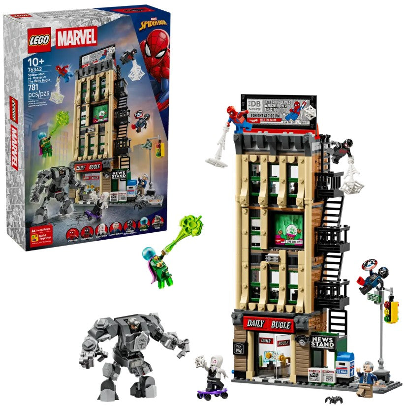 LEGO MARVEL - SPIDER-MAN CONTRE MYSTERIO - LE DAILY BUGLE #76342