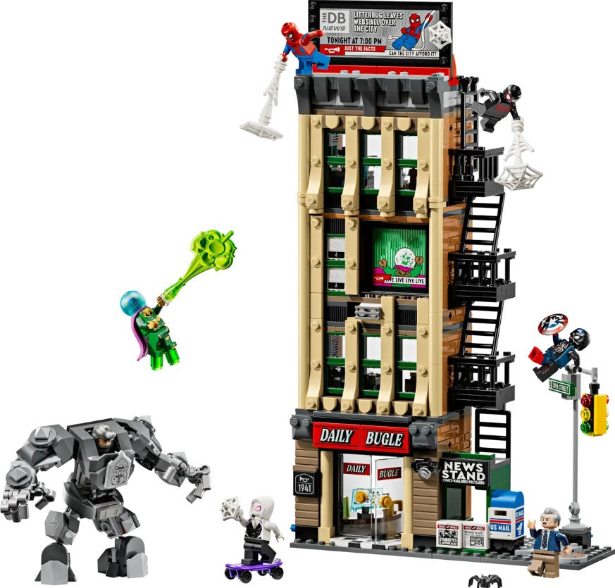 LEGO MARVEL - SPIDER-MAN CONTRE MYSTERIO - LE DAILY BUGLE #76342