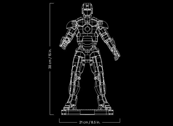 LEGO MARVEL - IRON MAN MARK 3 – ÉDITION DE COLLECTION #76344