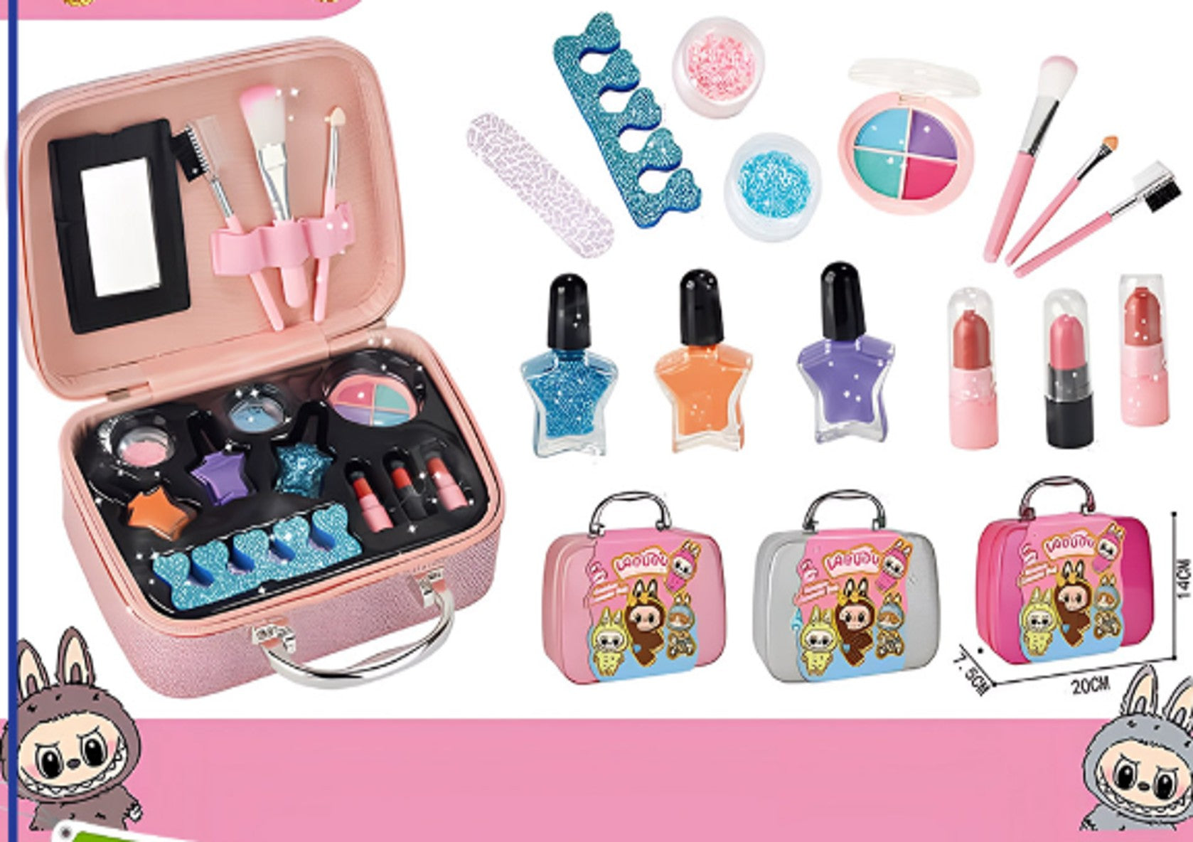 LABUBU - MAKEUP CASE