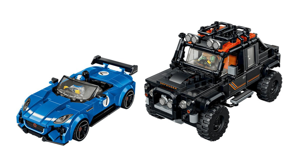 LEGO SPEED CHAMPIONS - JAGUAR PROJECT 7 AND LAND ROVER DEFENDER #77264