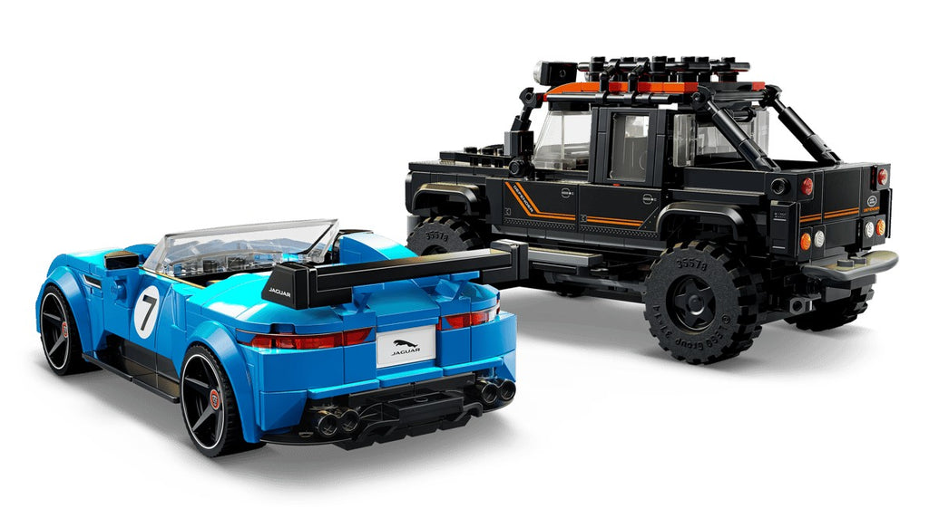LEGO SPEED CHAMPIONS - JAGUAR PROJECT 7 AND LAND ROVER DEFENDER #77264