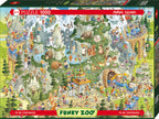 HEYE CASSE-TÊTE 1000 PIÈCES - FUNKY ZOO, HIMALAYAN HABITAT #78-30099