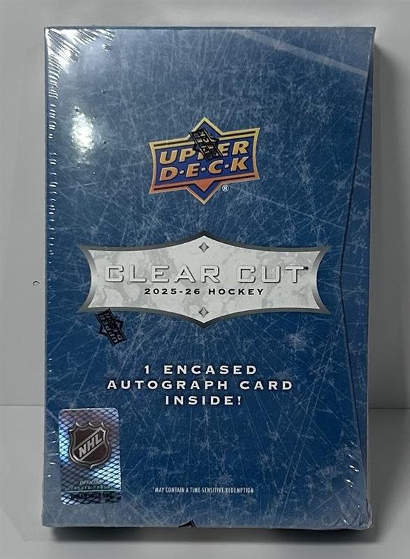 CARTES DE HOCKEY - UD CLEAR CUT HOCKEY 25/26