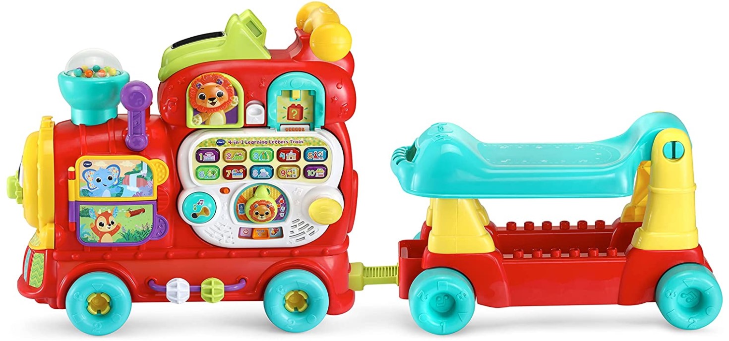 VTECH - MAXILOCO, MON TROTTI TRAIN 4 EN 1 (MAXI TROTTI)