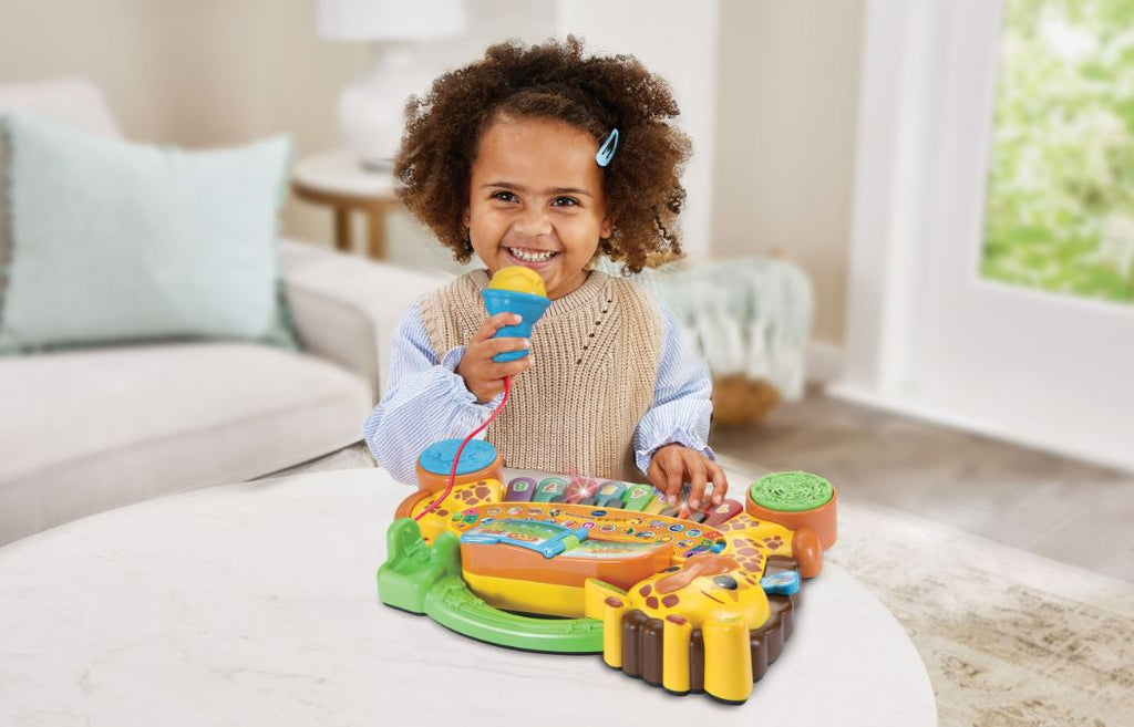 VTECH - JUNGLE ROCK MY GIRAFFE PIANO FRENCH VERSION