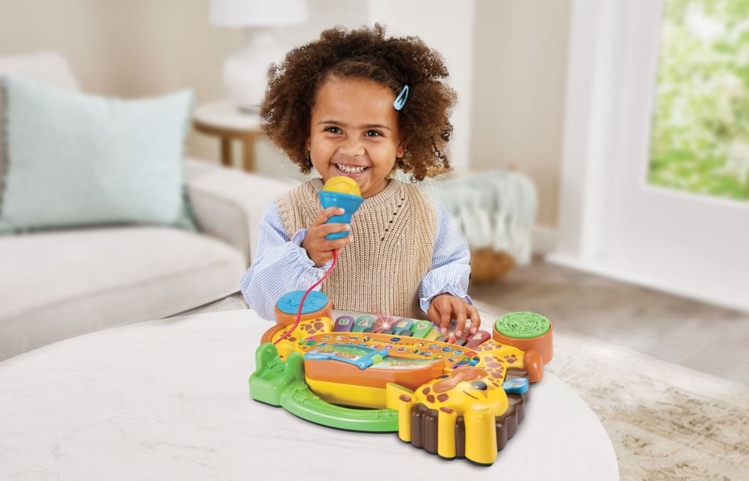 VTECH - JUNGLE ROCK MY GIRAFFE PIANO FRENCH VERSION