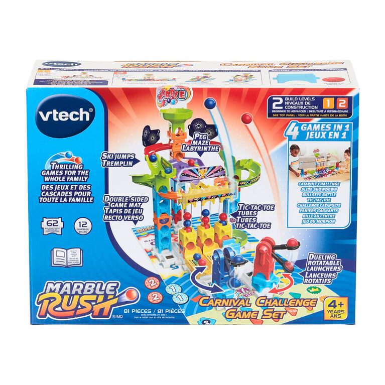 VTECH - ENSEMBLE DE MARBLE RUSH CARNIVAL CHALLENGE GAME SET - BILINGUE