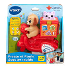 VTECH - PRESSE ET ROULE SCOOTER RAPIDO