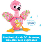 VTECH - BÉBÉ FLAMANT ROSE RIGOLO INTERACTIF