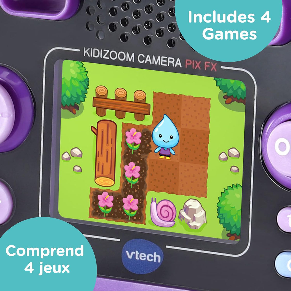 VTECH - KIDIZOOM CAMERA PIX FX MAUVE