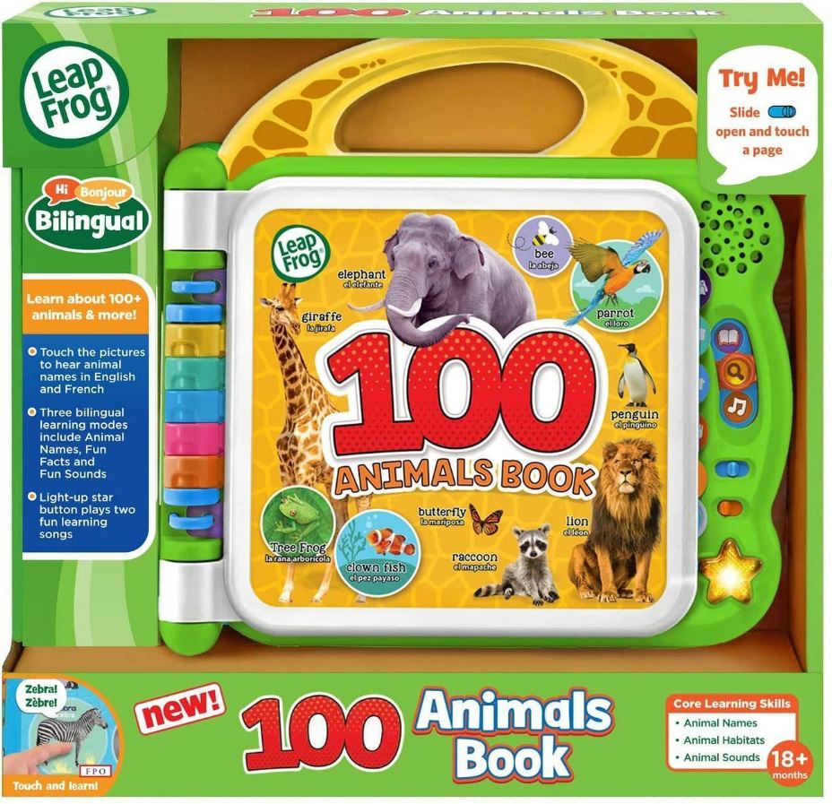 LEAPFROG - IMAGIER MES 100 ANIMAUX