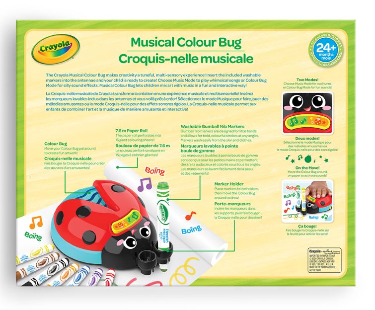 CRAYOLA - CROQUIS-NELLE MUSICALE
