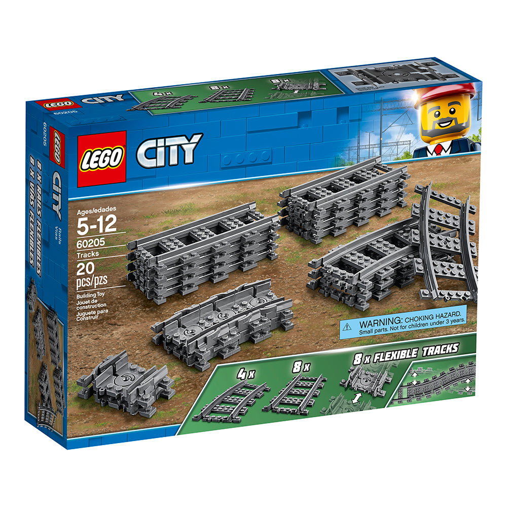 LEGO CITY TRAINS - TRACKS #60205