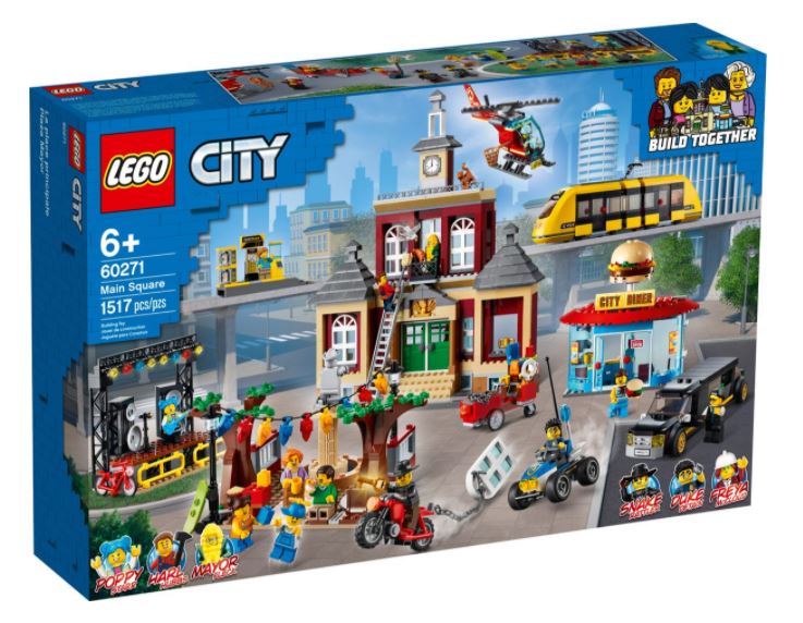 LEGO CITY - LA PLACE DU CENTRE-VILLE # 60271