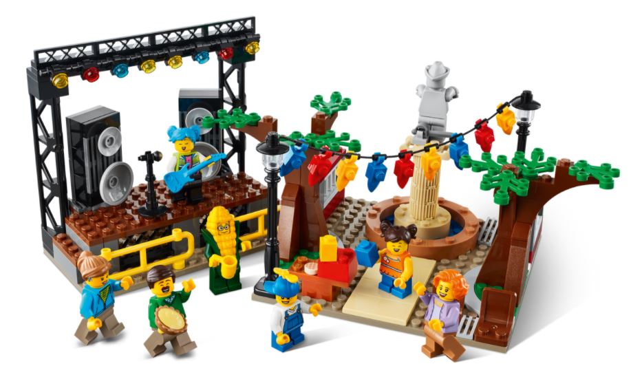 LEGO CITY - LA PLACE DU CENTRE-VILLE # 60271