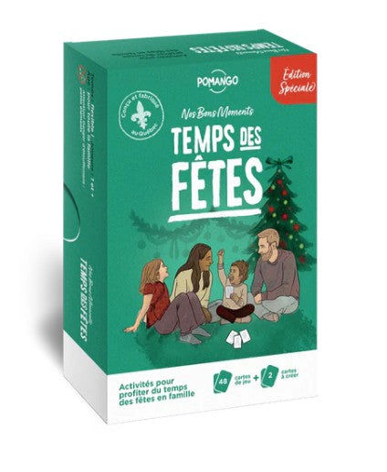 JEU POMANGO - TEMPS DES FÊTES (ÉDITION SPÉCIALE) – NOS BONS MOMENTS