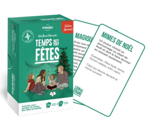 JEU POMANGO - TEMPS DES FÊTES (ÉDITION SPÉCIALE) – NOS BONS MOMENTS