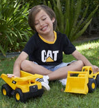 CAT CONSTRUCTION - DUMP TRUCK AND WHEEL LOADER