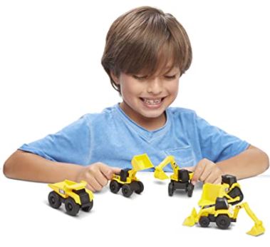 CATERPILLAR - 5 MINI CONSTRUCTION VEHICLE PACK