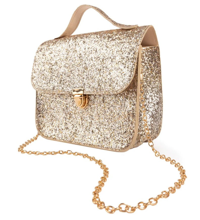 SAC À MAIN SKYLINE SPARKLE DORÉ POUR SOIRÉE