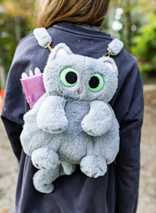 CUTE PLUSH KITTEN BACKPACK