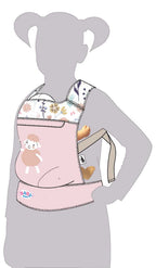 BABY BORN - PORTE-BÉBÉ FLEURI