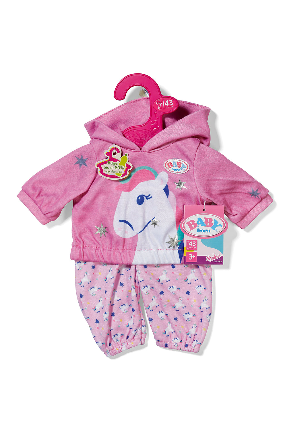 BABY BORN - UNICORN OUTFIT FOR 43CM (17") DOLL