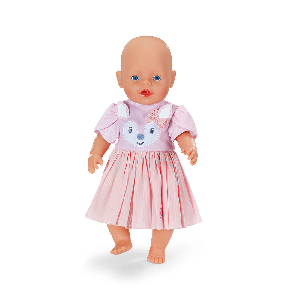 BABY BORN - VÊTEMENT ROBE CERF POUR POUPÉE 43CM (17")