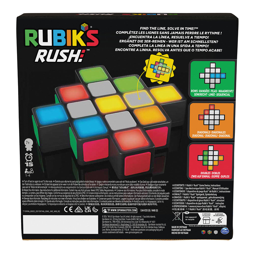 JEU RUBIK'S - RUSH - Version multilingue