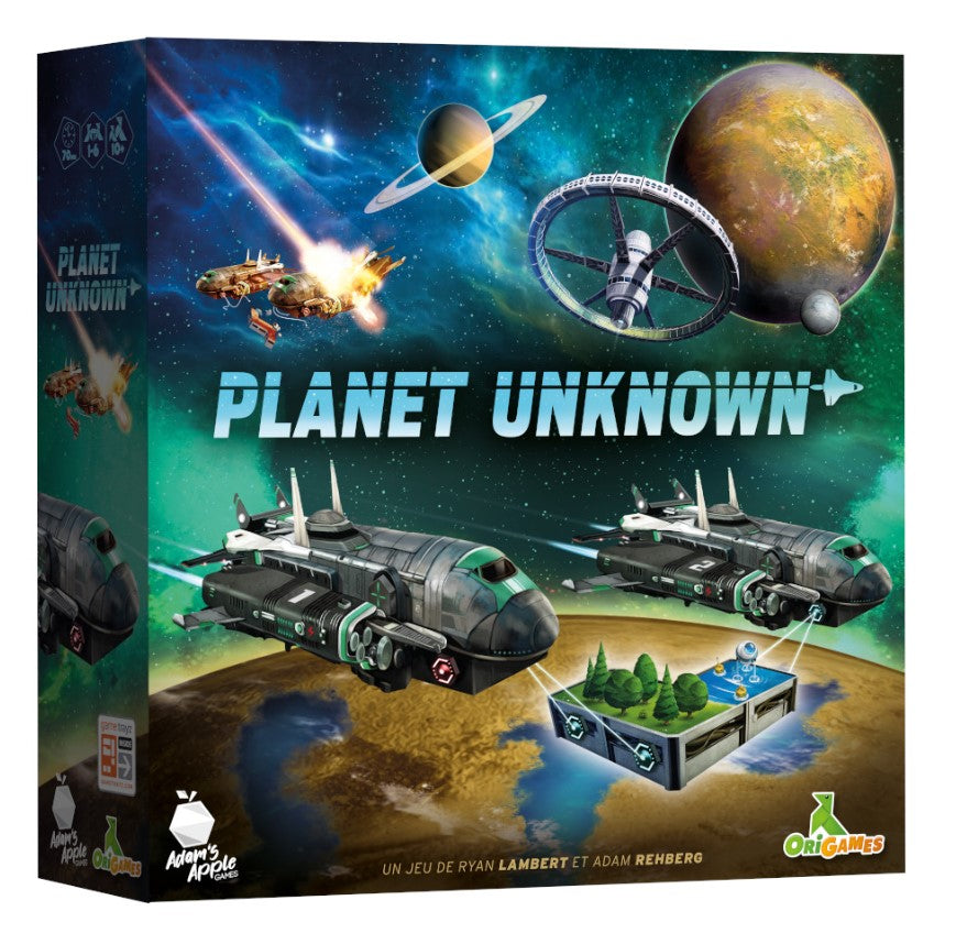 JEU PLANET UNKNOWN - Version française