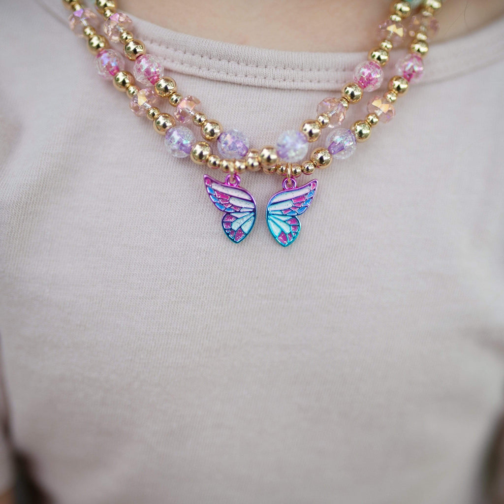 ENSEMBLE DE COLLIER PAPILLON BFF BEST FRIEND - MEILLEUR AMIE