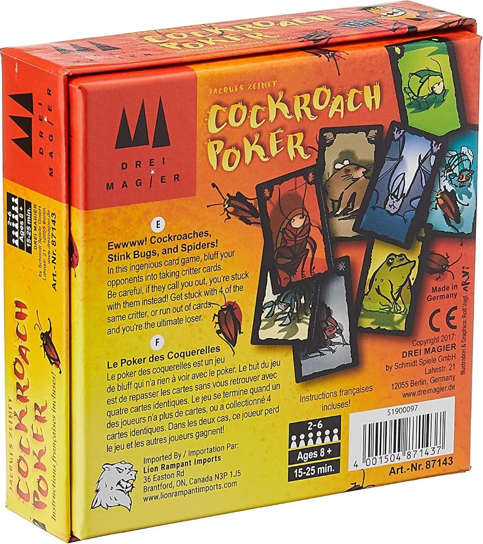 JEU COCKROACH POKER
