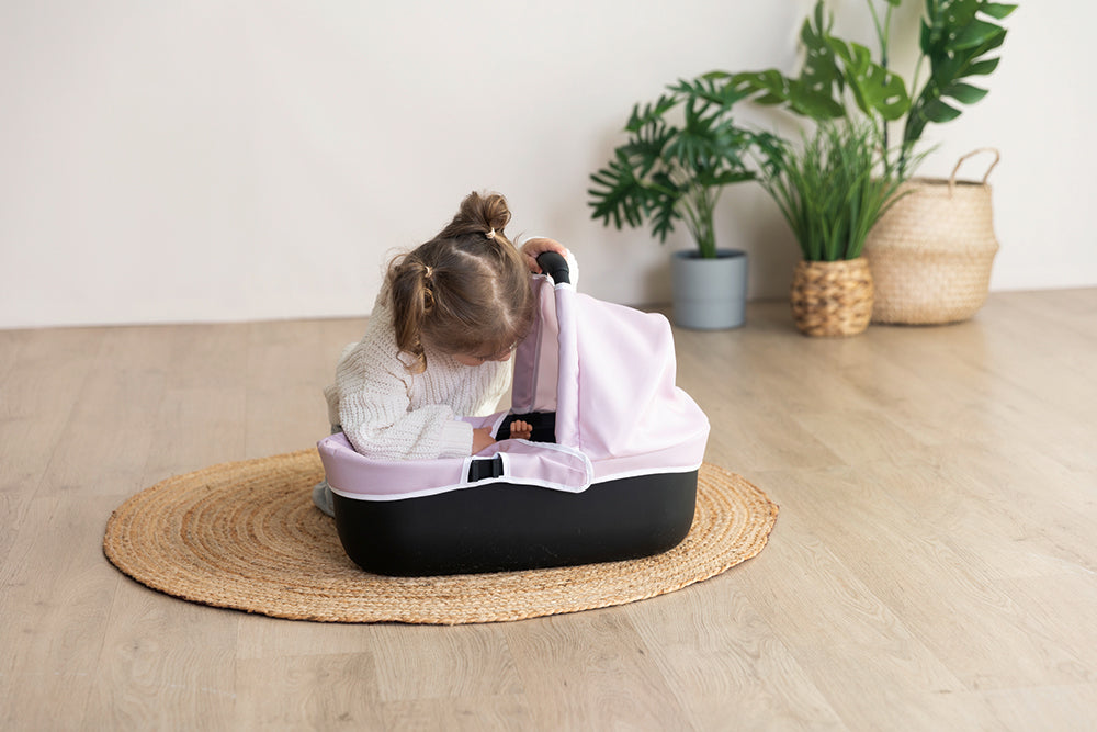 SMOBY - MAXI COSI - 3-IN-1 PINK PRAM STROLLER