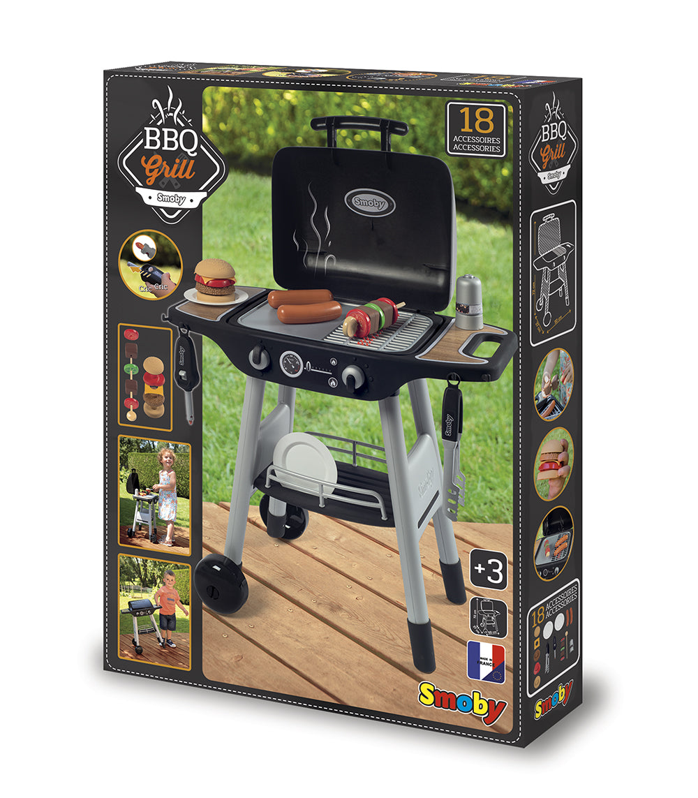 SMOBY - BARBECUE GRILL WITH 16 ACCESSORIES