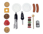 SMOBY - BARBECUE GRILL WITH 16 ACCESSORIES