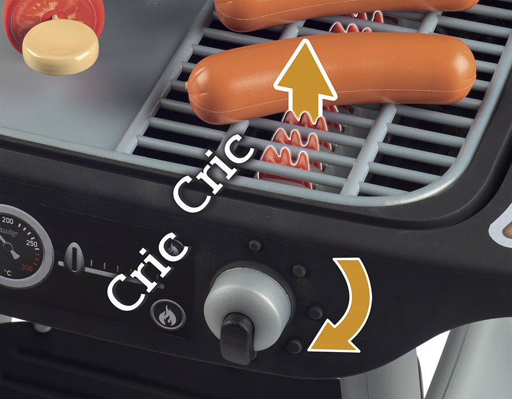 SMOBY - BARBECUE GRILL WITH 16 ACCESSORIES