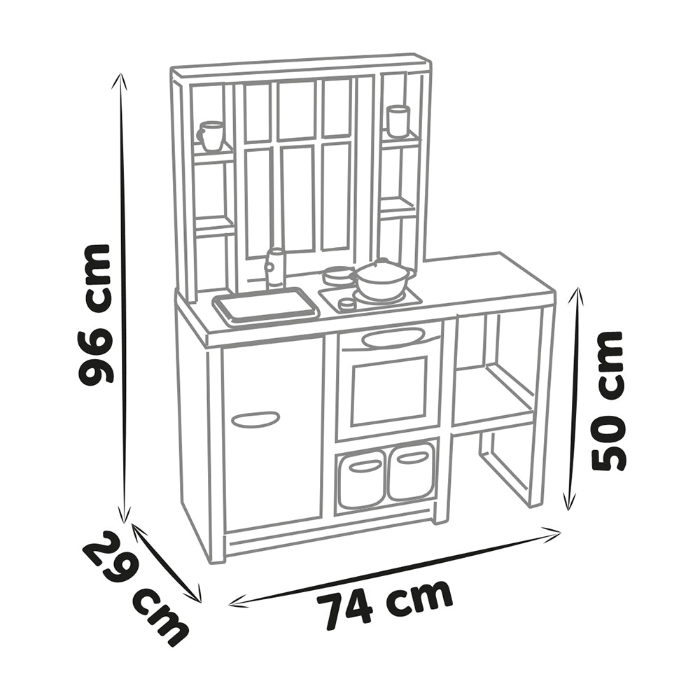 SMOBY - CUISINE LOFT ROSE
