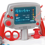 SMOBY - ELECTRONIC MEDICAL TROLLEY WITH 16 ACCESSORIES