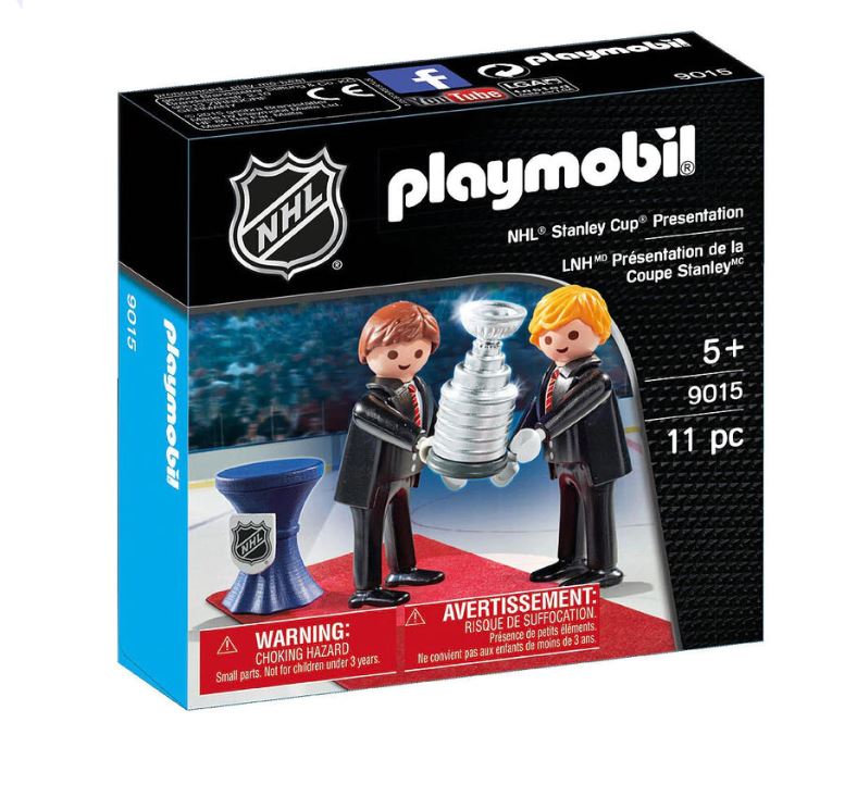 PLAYMOBIL LNH - PRÉSENTATION DE LA COUPE STANLEY #9015