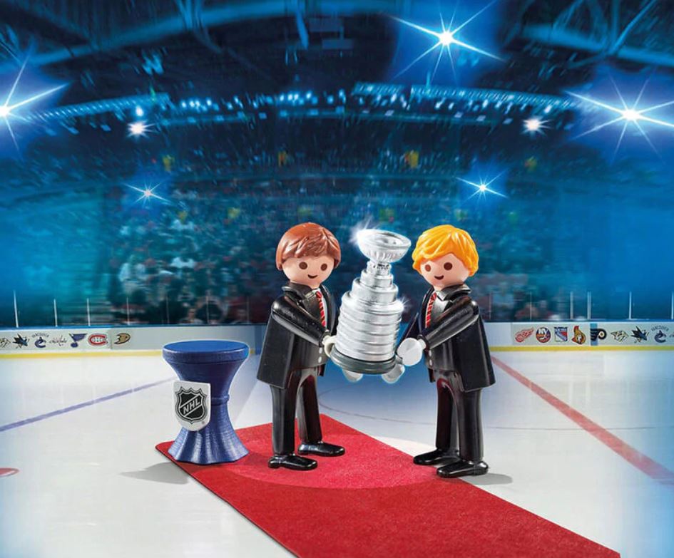 PLAYMOBIL LNH - PRÉSENTATION DE LA COUPE STANLEY #9015