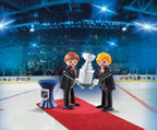 PLAYMOBIL LNH - PRÉSENTATION DE LA COUPE STANLEY #9015