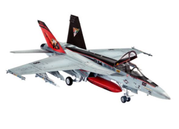 GLUE-TOGETHER MODEL - F/A-18E SUPER HORNET LEVEL 3