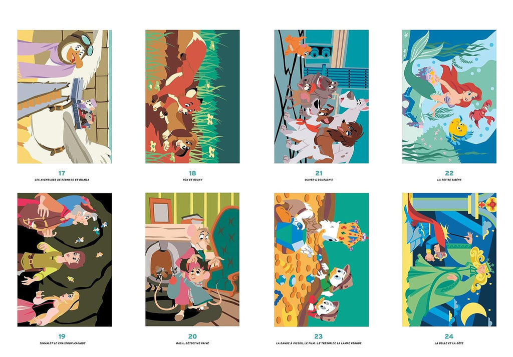 COLORIAGES DISNEY - LES GRANDS CLASSIQUES (LIVRE DE COLORIAGE PAR NUMÉROS)